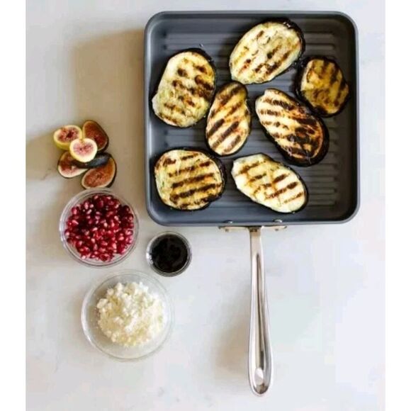 All-Clad 11" Square Grill, Nonstick Cookware, HA1 Hard Anodized GUC - Picture 11 of 11